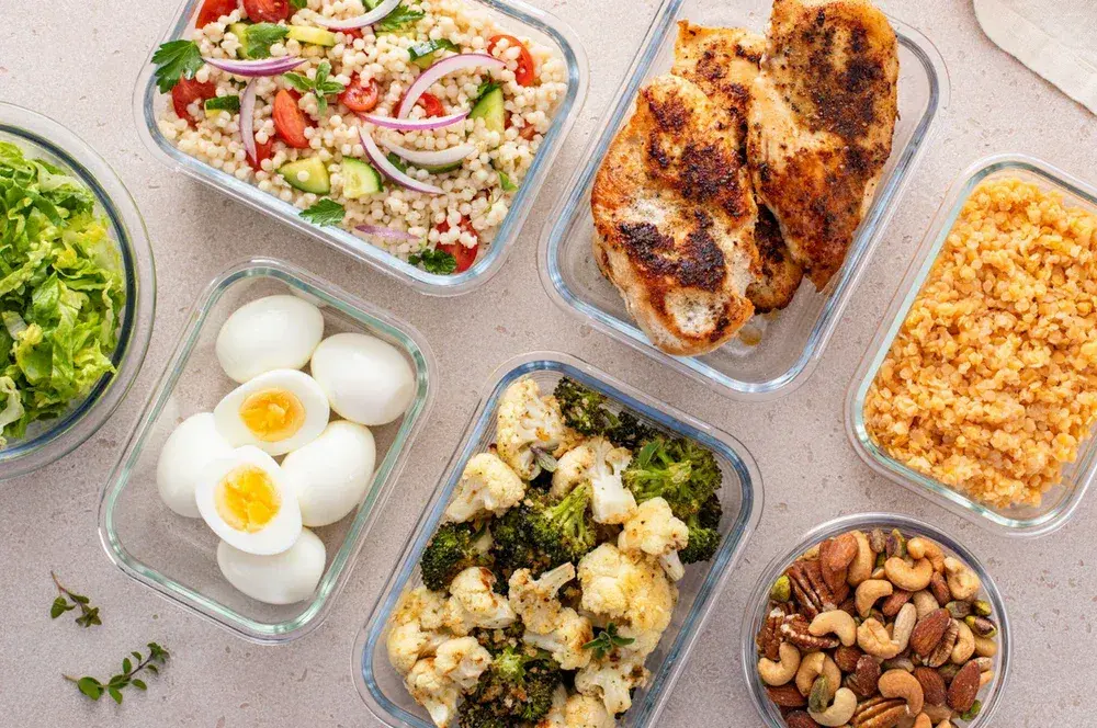 High-protein meal prep for muscle preservation